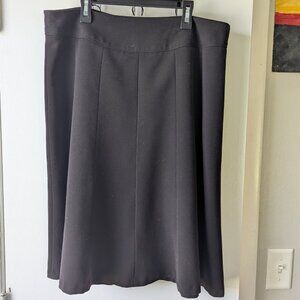 rafaella Gray Flare Skirt Size 14